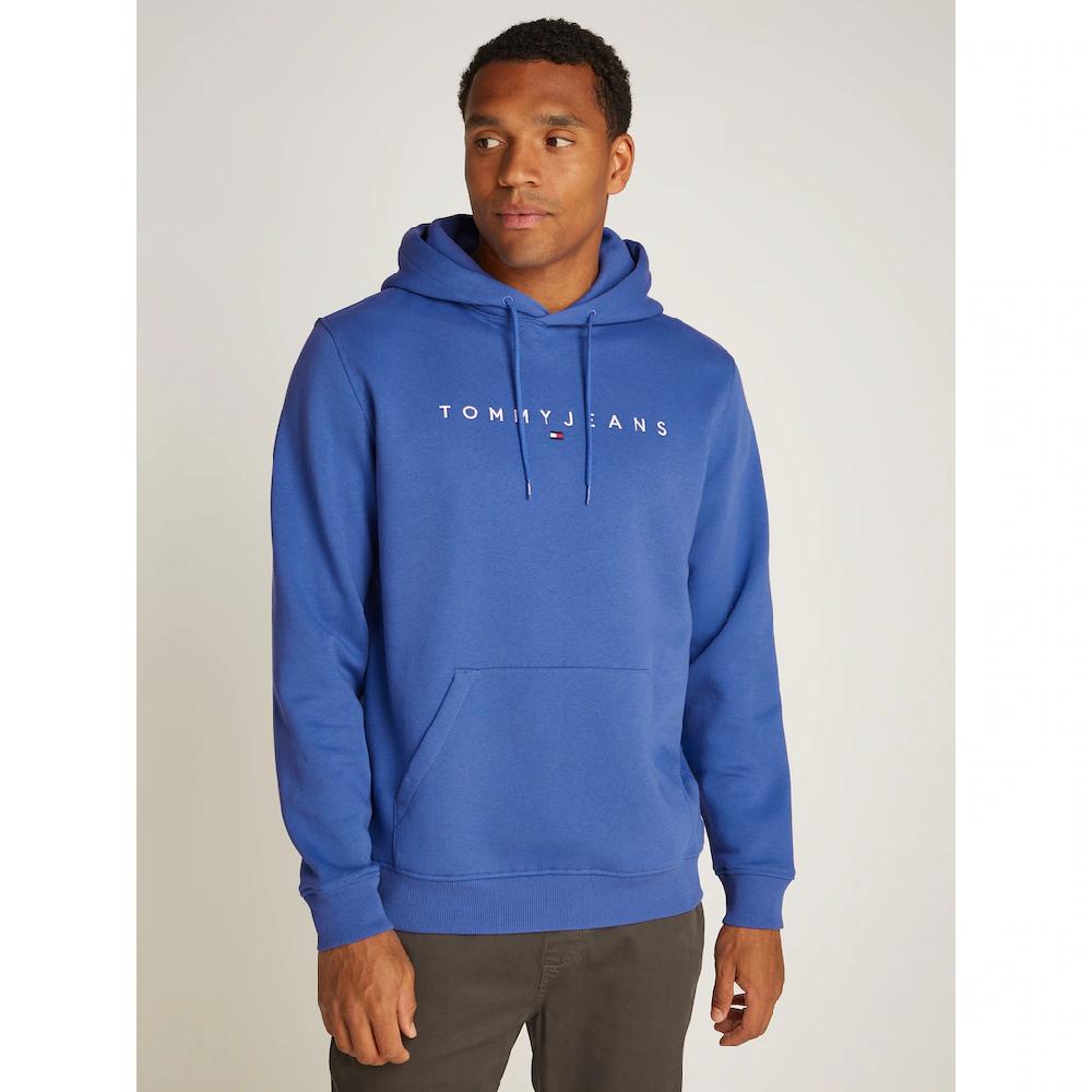 Tommy Jeans Plus Hoodie »TJM REG LINEAR LOGO HOODIE EXT« in Große Größen Logodruck ▷ kaufen