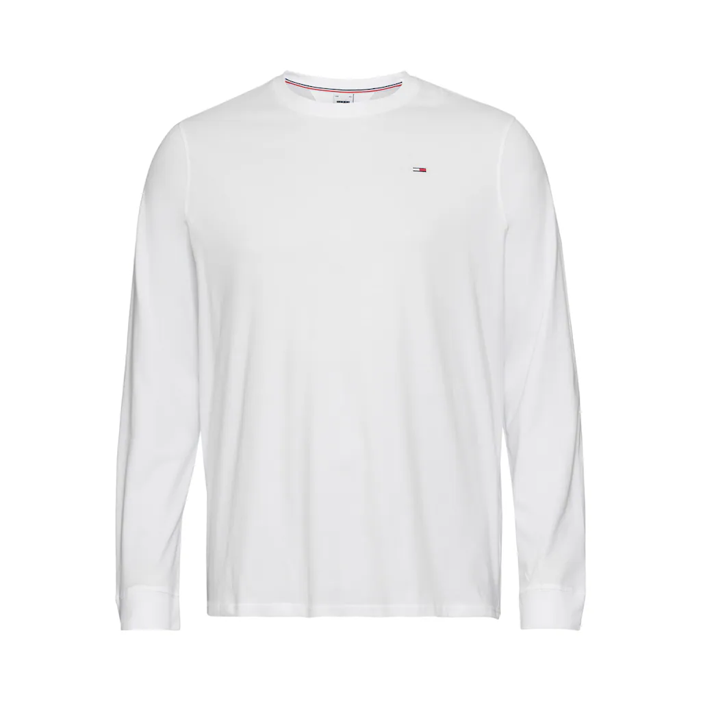 Tommy Jeans Plus Langarmshirt »TJM SLIM 2PACK L/S EXT« (Packung 2er-Pack) Mit Rundhalsausschnitt