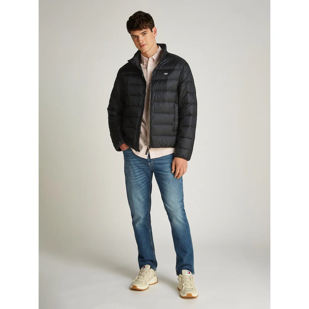 Tommy Jeans Plus Steppjacke »TJM LT DOWN JACKET EXT« In Großen Größen Logostickerei Reißverschlusstaschen ▷ Für