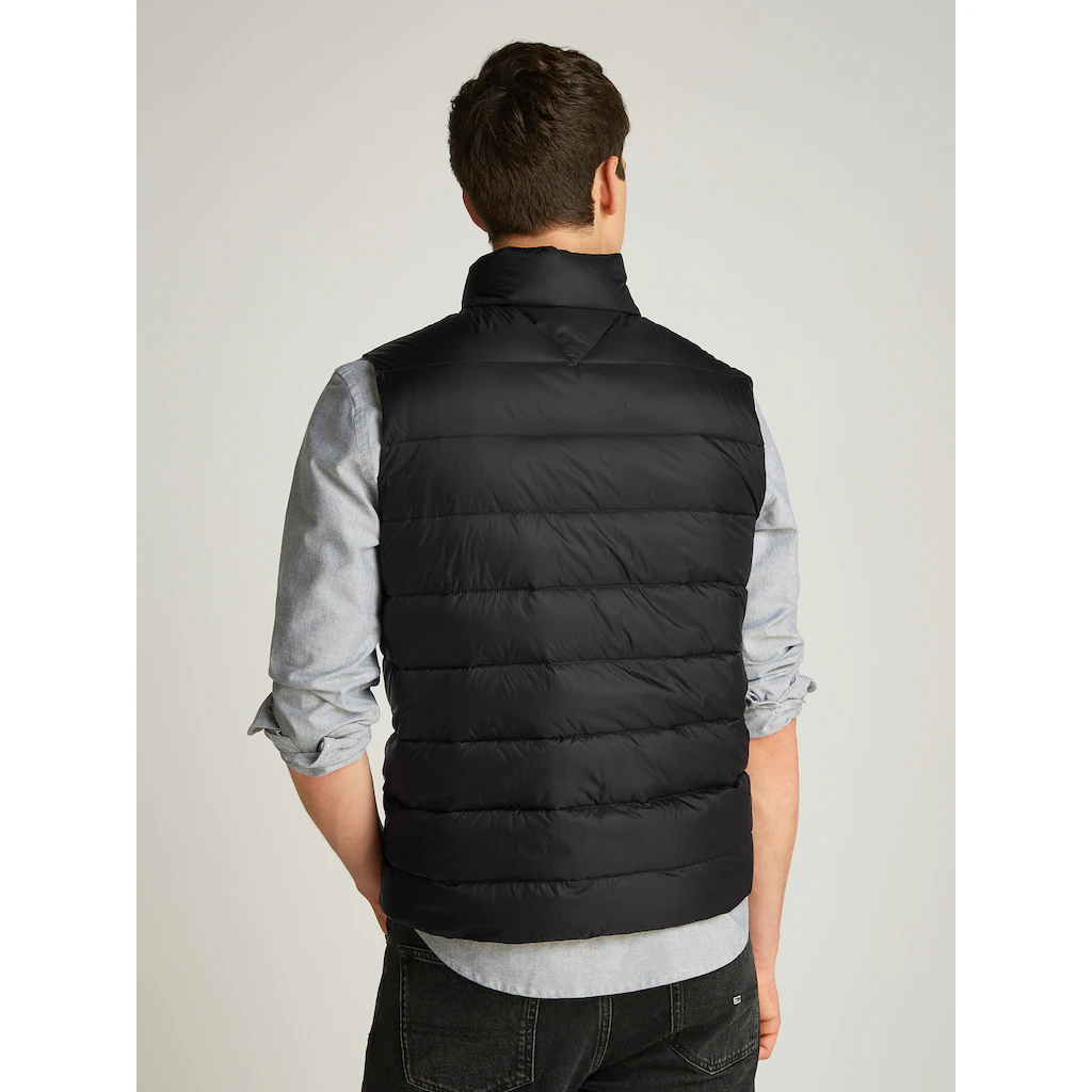 Tommy Jeans Plus Steppweste »TJM LT DOWN VEST EXT« In Großen Größen Logostickerei Eingriffstaschen ▷ Kaufen