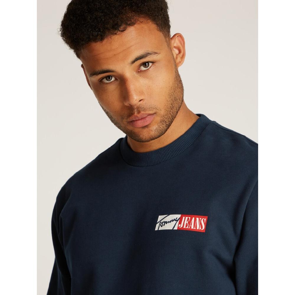 Tommy Jeans Plus Sweatshirt »TJM REG ENTRY GRAPHIC CREW EXT« In Großen Größen Logodruck ▷ Kaufen