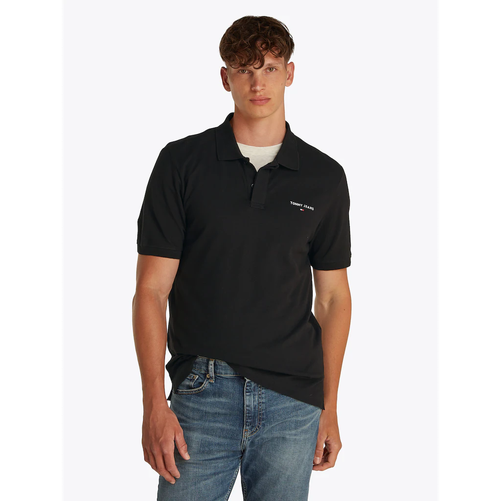 Tommy Jeans Poloshirt »TJM REG LINEAR POLO EXT« Mit Rundhalsausschnitt ▷ kaufen