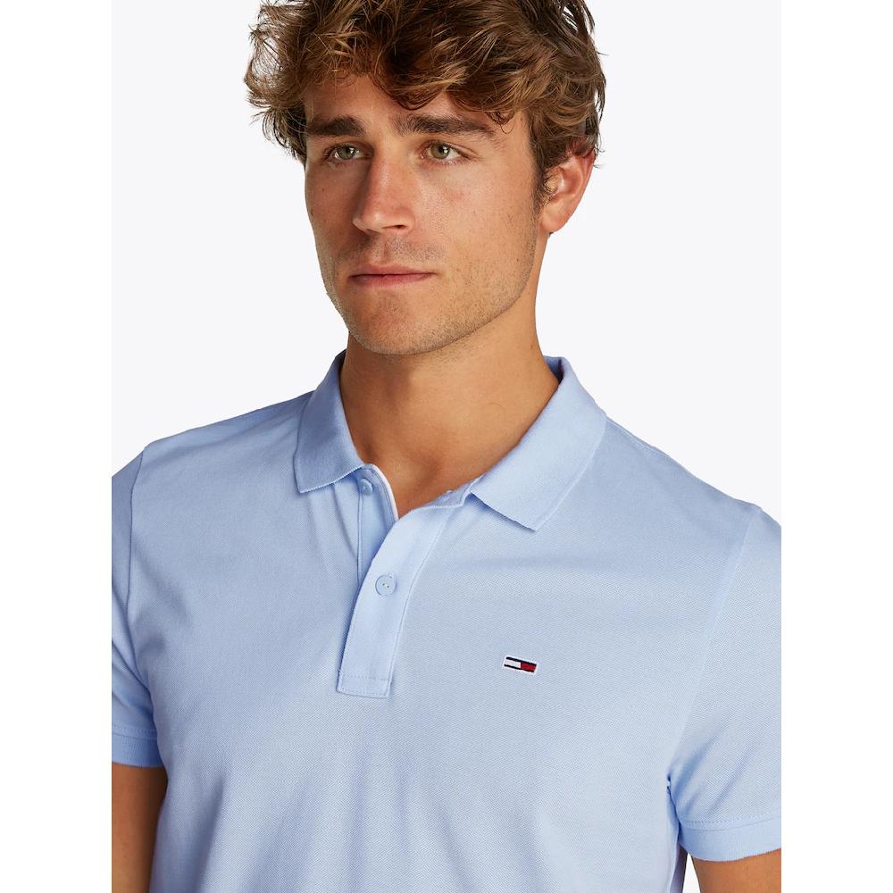 Tommy Jeans Poloshirt »TJM SLIM PLACKET POLO EXT« ▷ Für