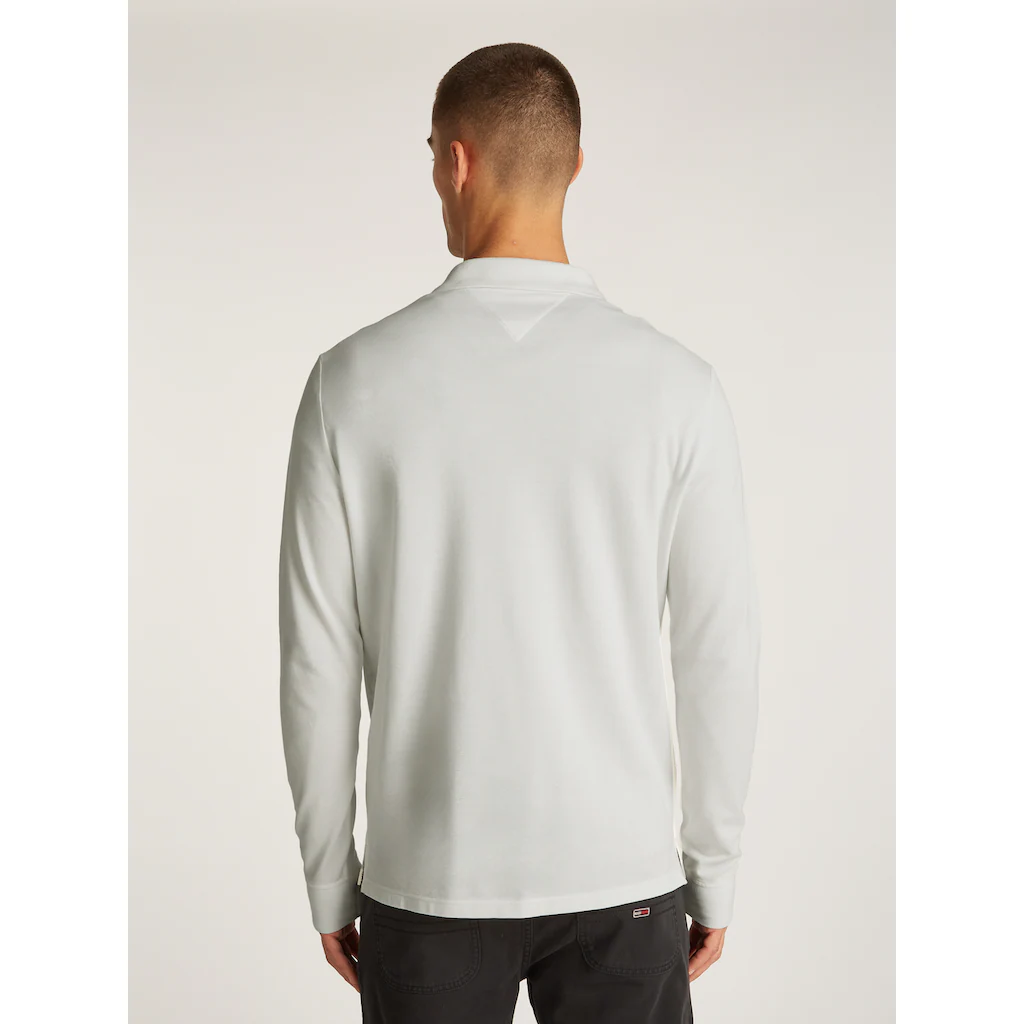 Tommy Jeans Poloshirt »TJM SLIM PLACKET POLO LS EXT« Mit Logostickerei ▷ Kaufen