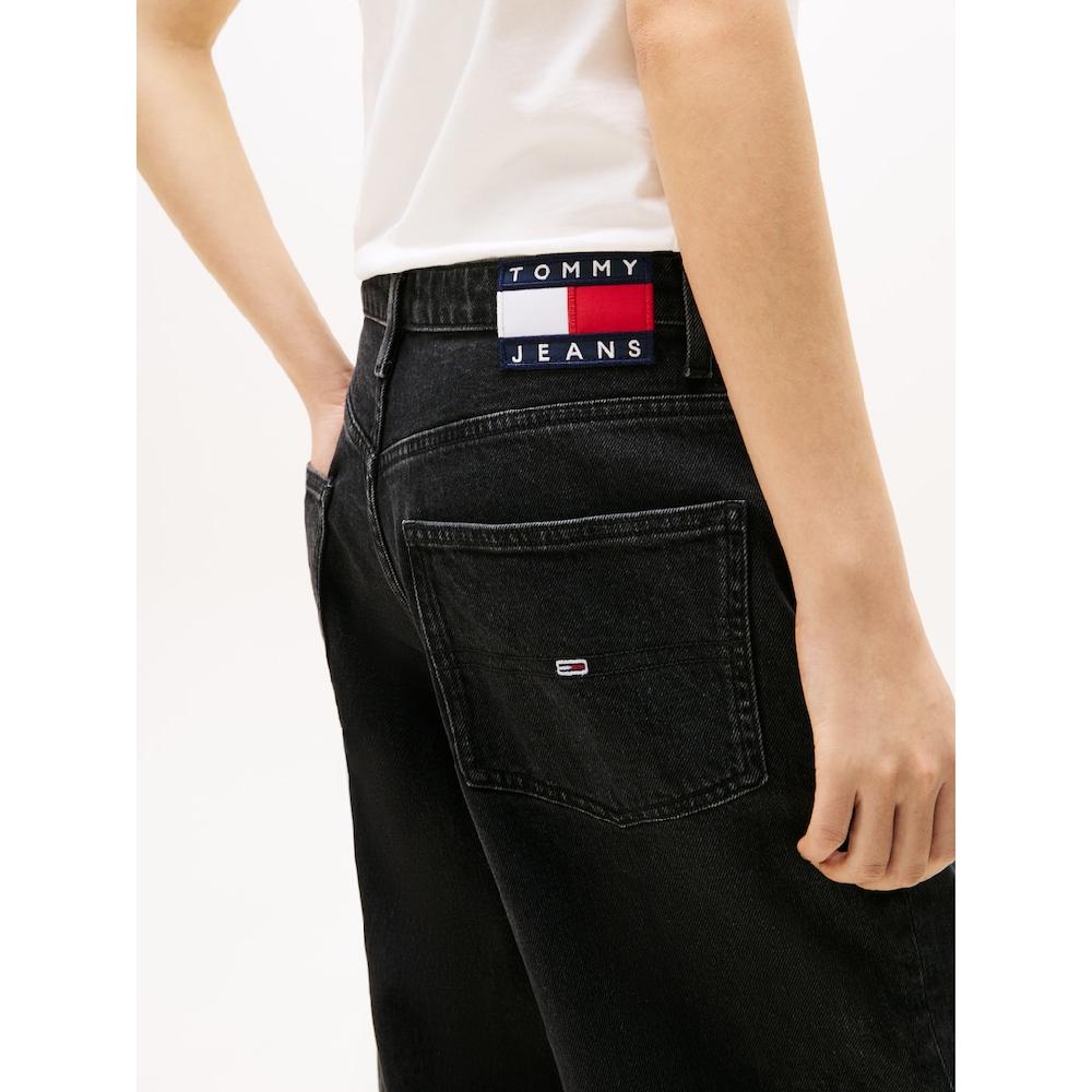 Tommy Jeans Relax-fit-Jeans »Mia Mid Rise Relaxed Straight« In Blauer Waschung Mit Hammerschlaufe