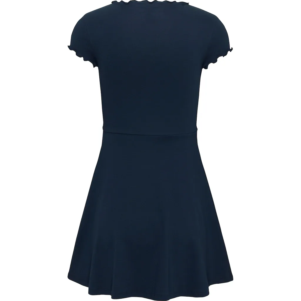 Tommy Jeans Skaterkleid »TJW BABYLOCK F&F DRESS EXT« Mit Babylock
