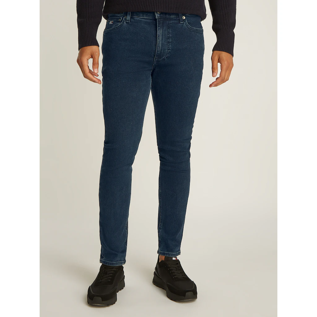 Tommy Jeans Skinny-fit-Jeans »Simon Skinny Jeans Slim« mit Logostickereien ▷ bestellen
