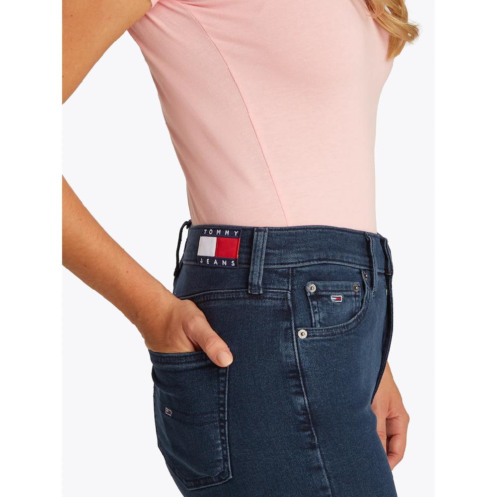 Tommy Jeans Skinny-fit-Jeans »Sylvia High Rise Skinny« Mit Logo-Badge