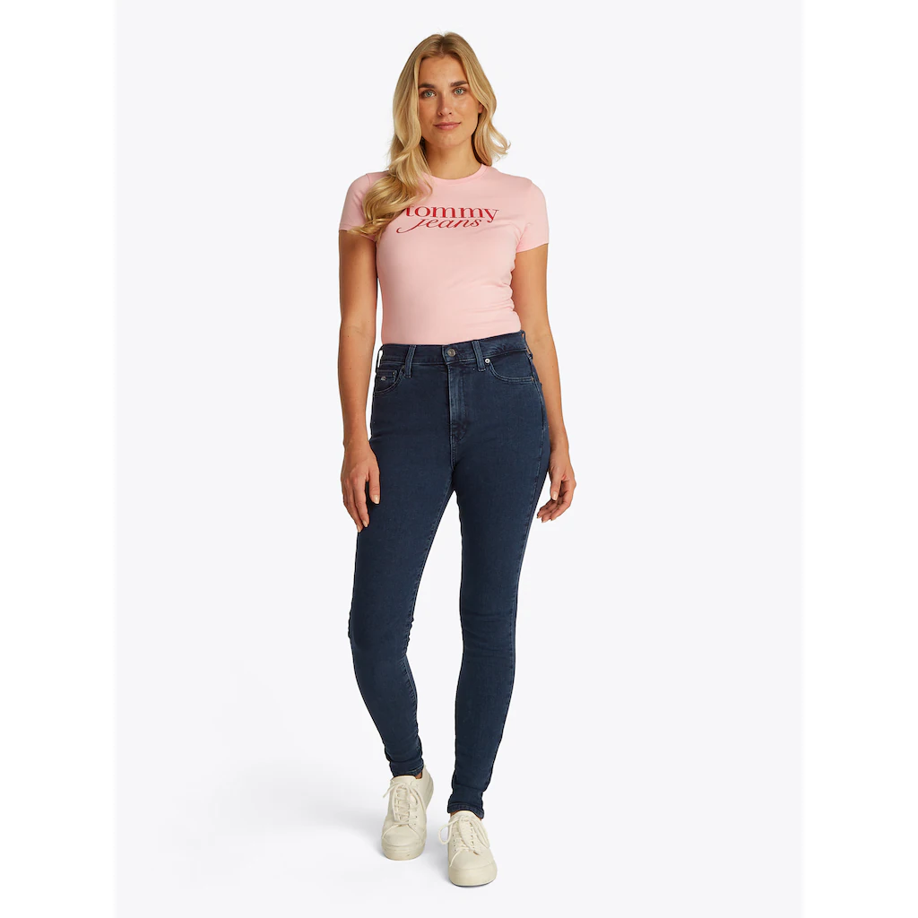 Tommy Jeans Skinny-fit-Jeans »Sylvia High Rise Skinny« Mit Logo-Badge