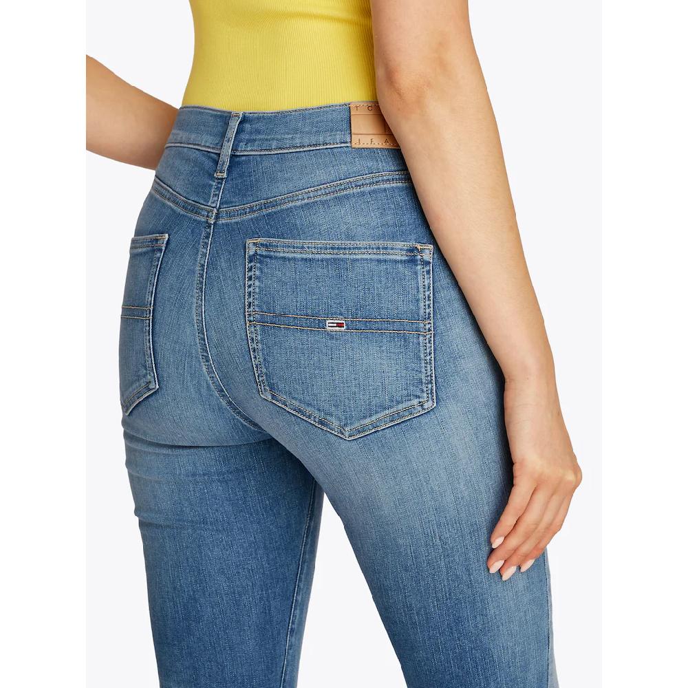 Tommy Jeans Skinny-fit-Jeans »Sylvia High Rise Skinny« In Knöchellänge In Blauer Waschung