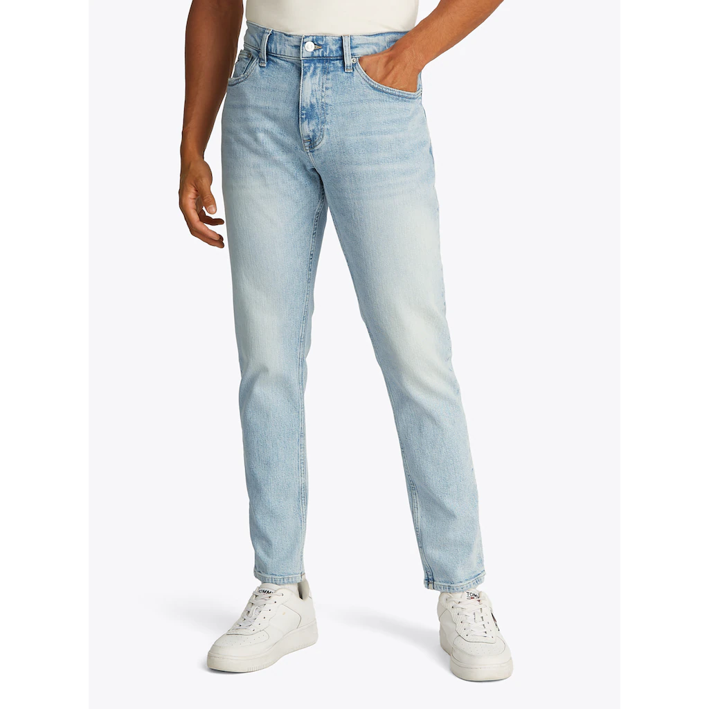 Tommy Jeans Slim-fit-Jeans »Austin Slim Tapered« Mit Gürtelschlaufen ▷ Kaufen