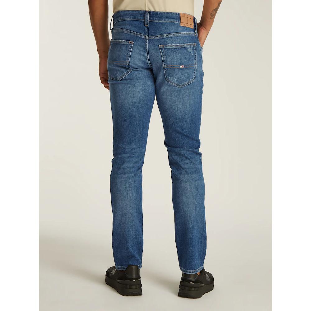 Tommy Jeans Slim-fit-Jeans »Scanton Slim Denim« Mit Logostickereien ▷ Kaufen