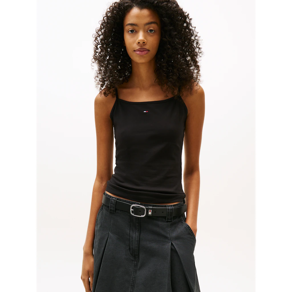 Tommy Jeans Spaghettitop »TJW ESSENTIAL STRAP TOP EXT« Mit Logostickerei