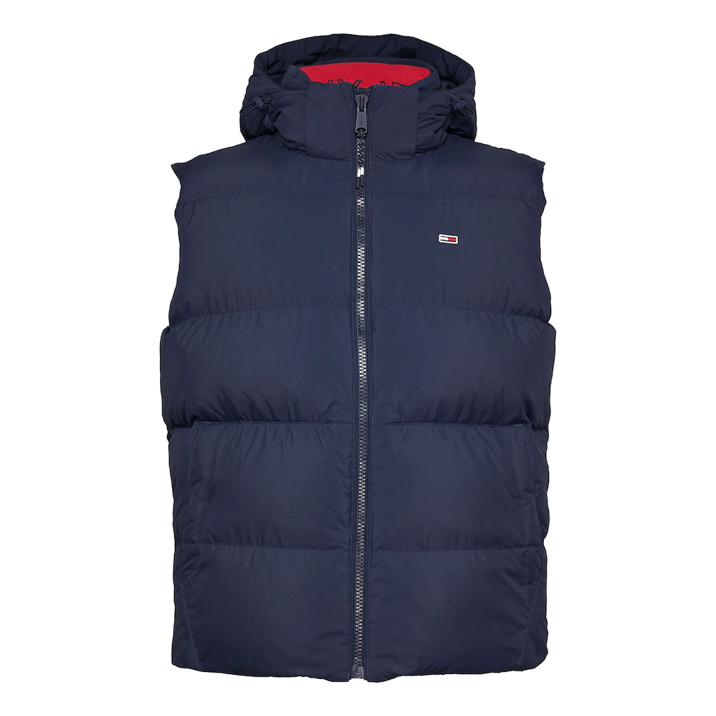 Tommy Jeans Steppweste »TJM ESSENTIAL DOWN VEST EXT« Abnehmbare Kapuze Mit Kordelzug ▷ Für