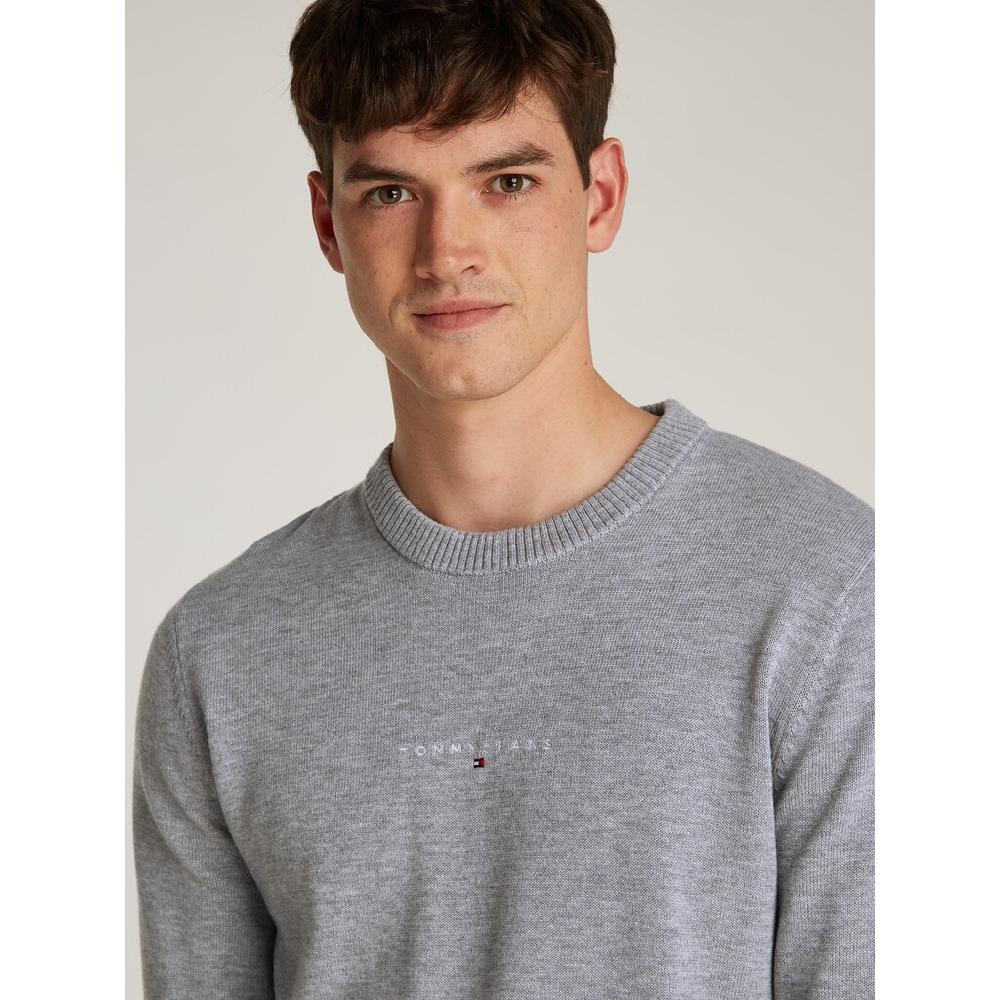Tommy Jeans Strickpullover »TJM LINEAR SMALL CHEST SWEATER« Mit Logoschriftzug ▷ Kaufen