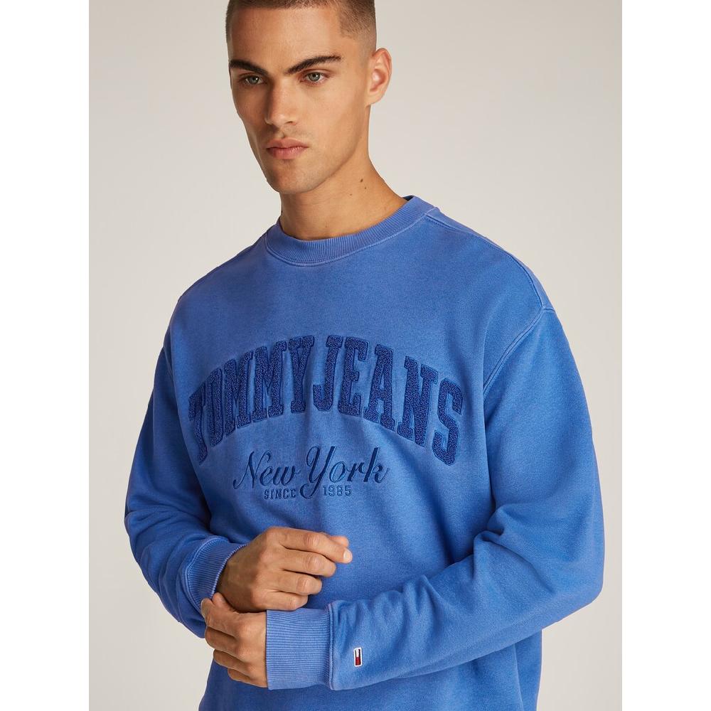 Tommy Jeans Sweatshirt »TJM RLX VINTAGE VARSITY CREW« Mit Großem Logo ▷ Bestellen