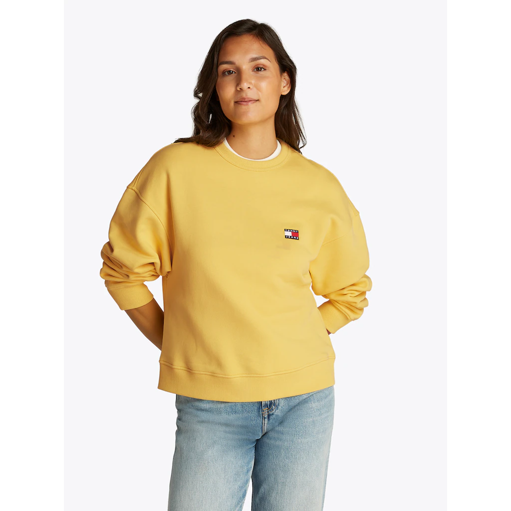 Tommy Jeans Sweatshirt »TJW BXY BADGE CREW« mit Logo-Badge