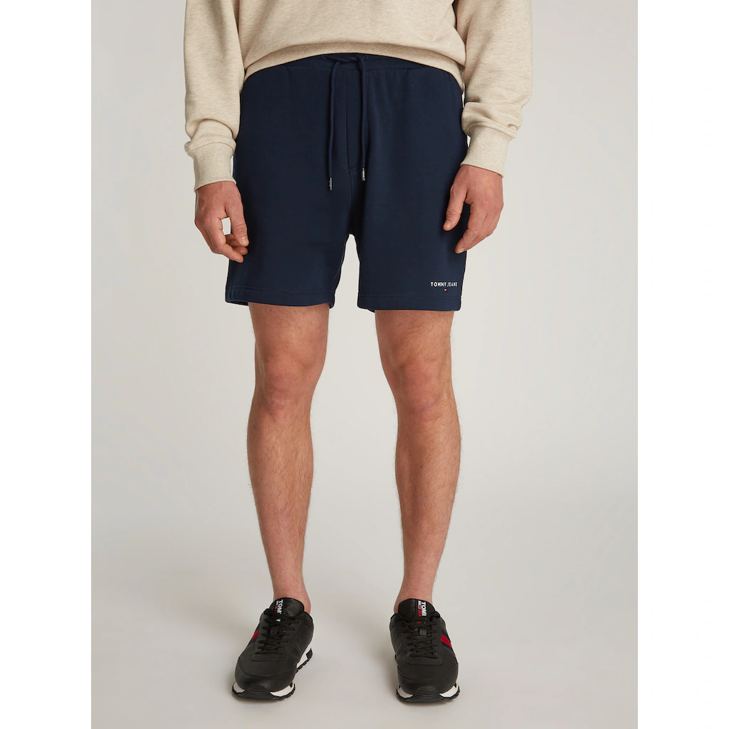 Tommy Jeans Sweatshorts »TJM REG LINEAR SHORT« mit Logostickerei