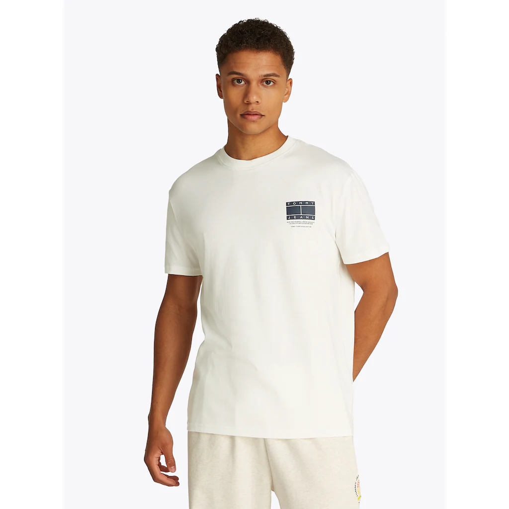 Tommy Jeans T-Shirt »TJM REG DNA GRAPHIC TEE EXT« mit kontrastfarbenen Print ▷ bestellen