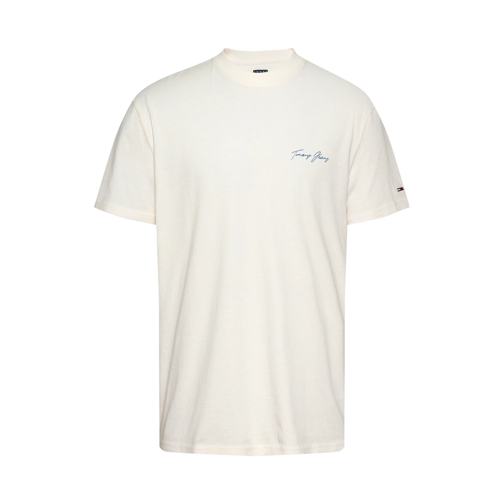 Tommy Jeans T-Shirt »TJM REG SIG SAILING SS TEE EXT« Mit Großem Rückendruck