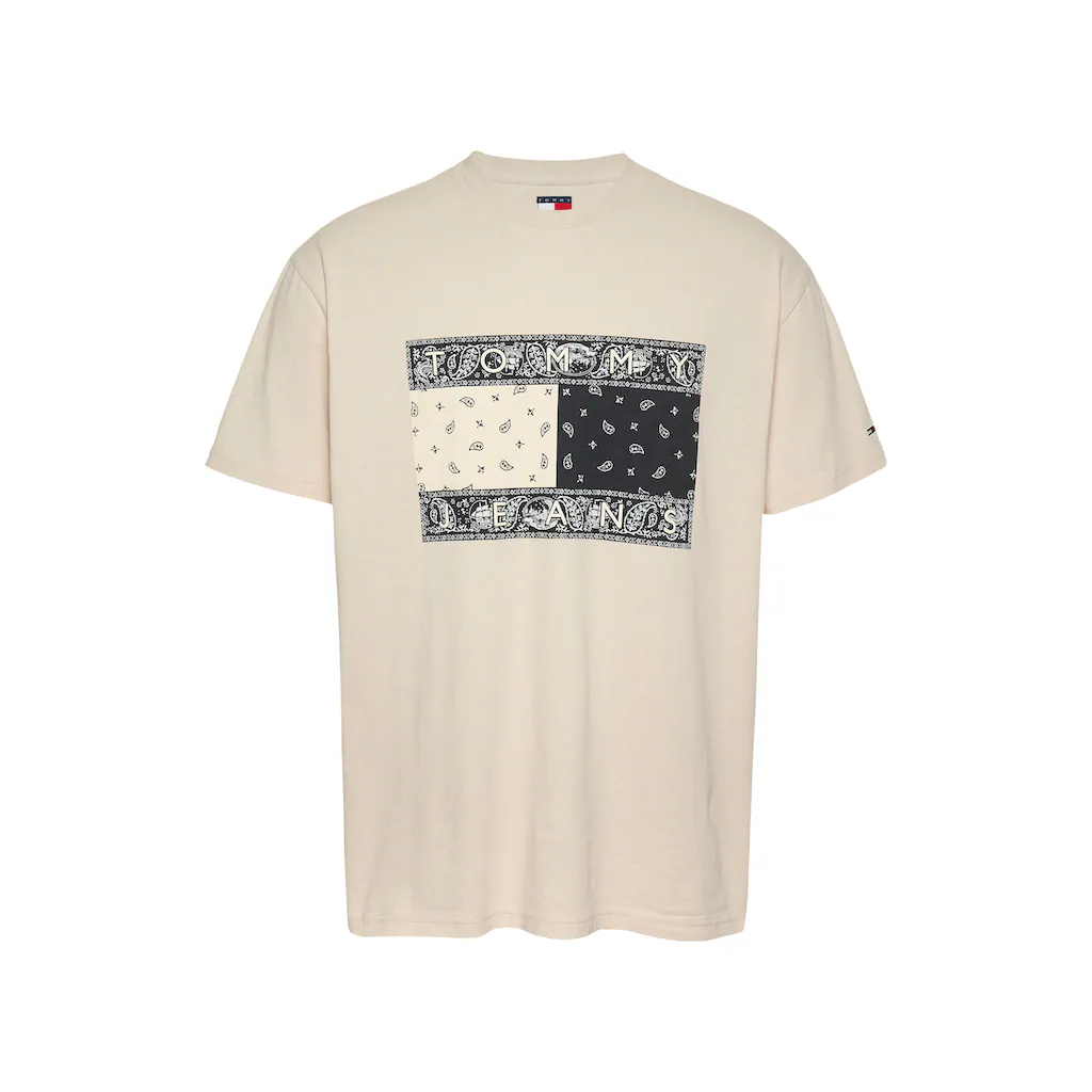 Tommy Jeans T-Shirt »TJM RLX PAISLEY FLAG TEE EXT«