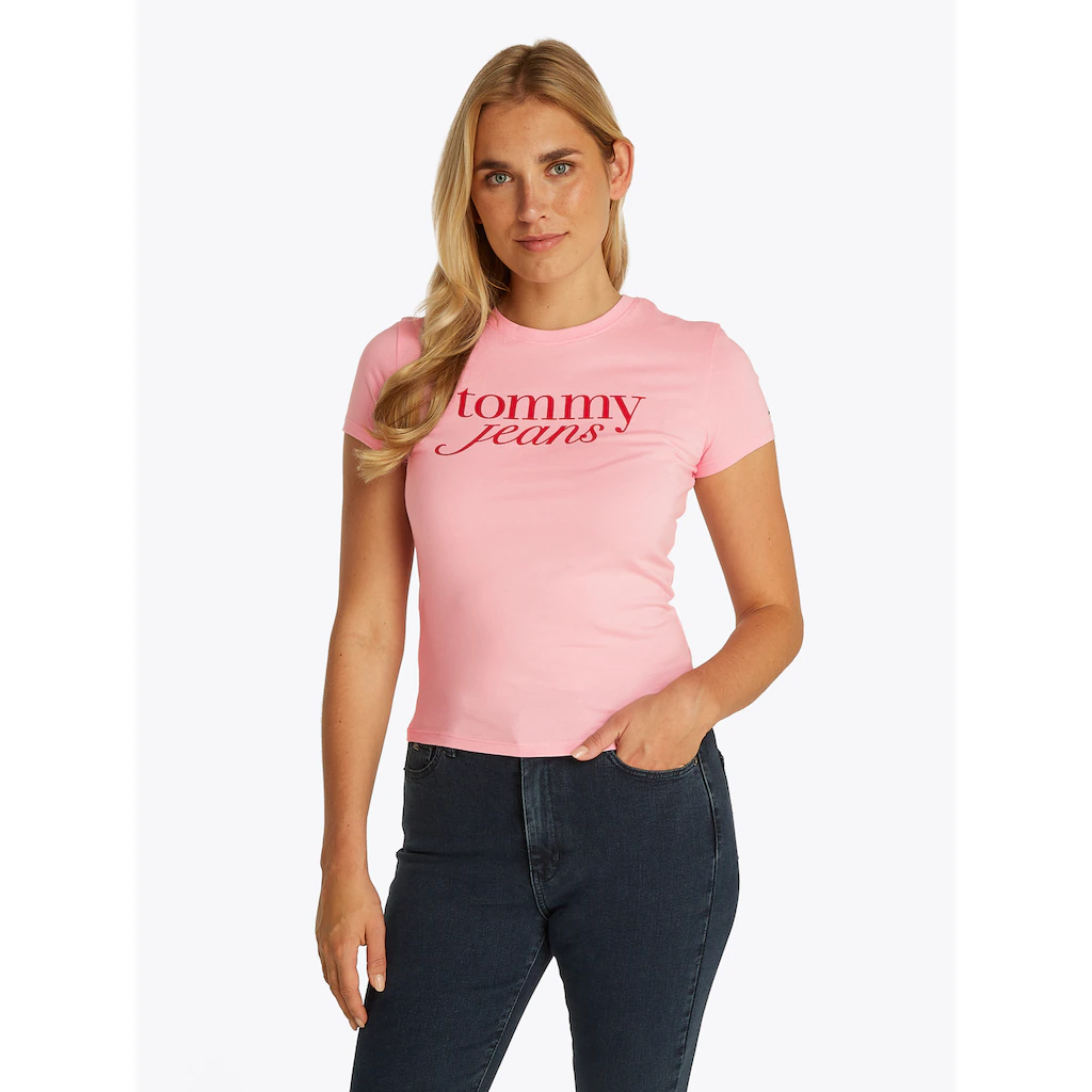 Tommy Jeans T-Shirt »TJW 2PACK ESSENTIAL LOGO TEE« (Packung 2 Tlg.) Mit Logodruck