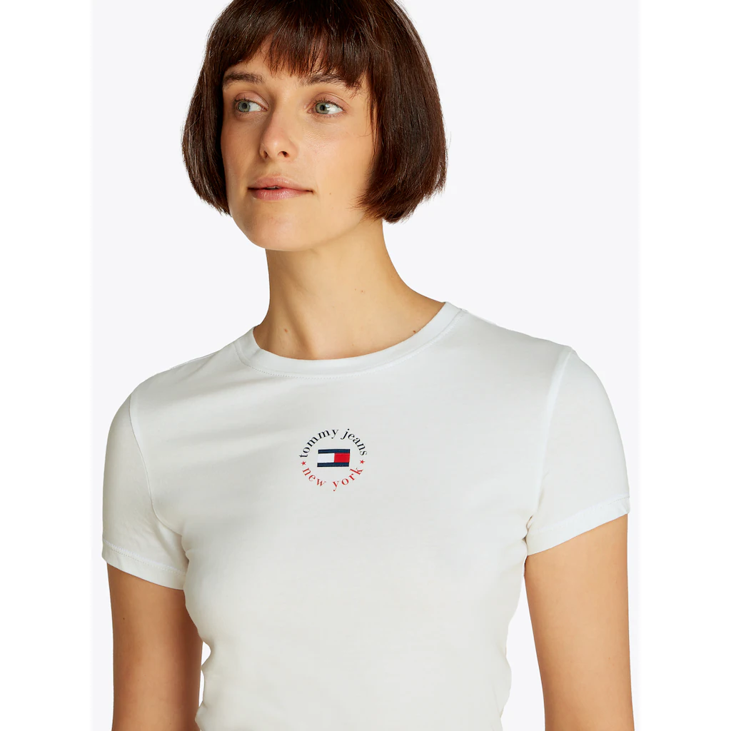 Tommy Jeans T-Shirt »TJW SLIM ESSENTIAL LOGO 2 TEE« Mit Logoschriftzug