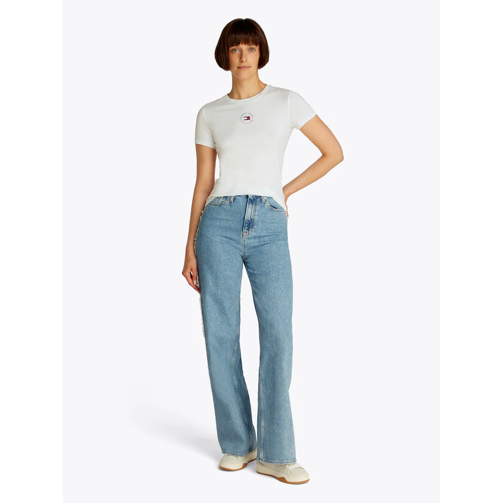 Tommy Jeans T-Shirt »TJW SLIM ESSENTIAL LOGO 2 TEE« Mit Logoschriftzug