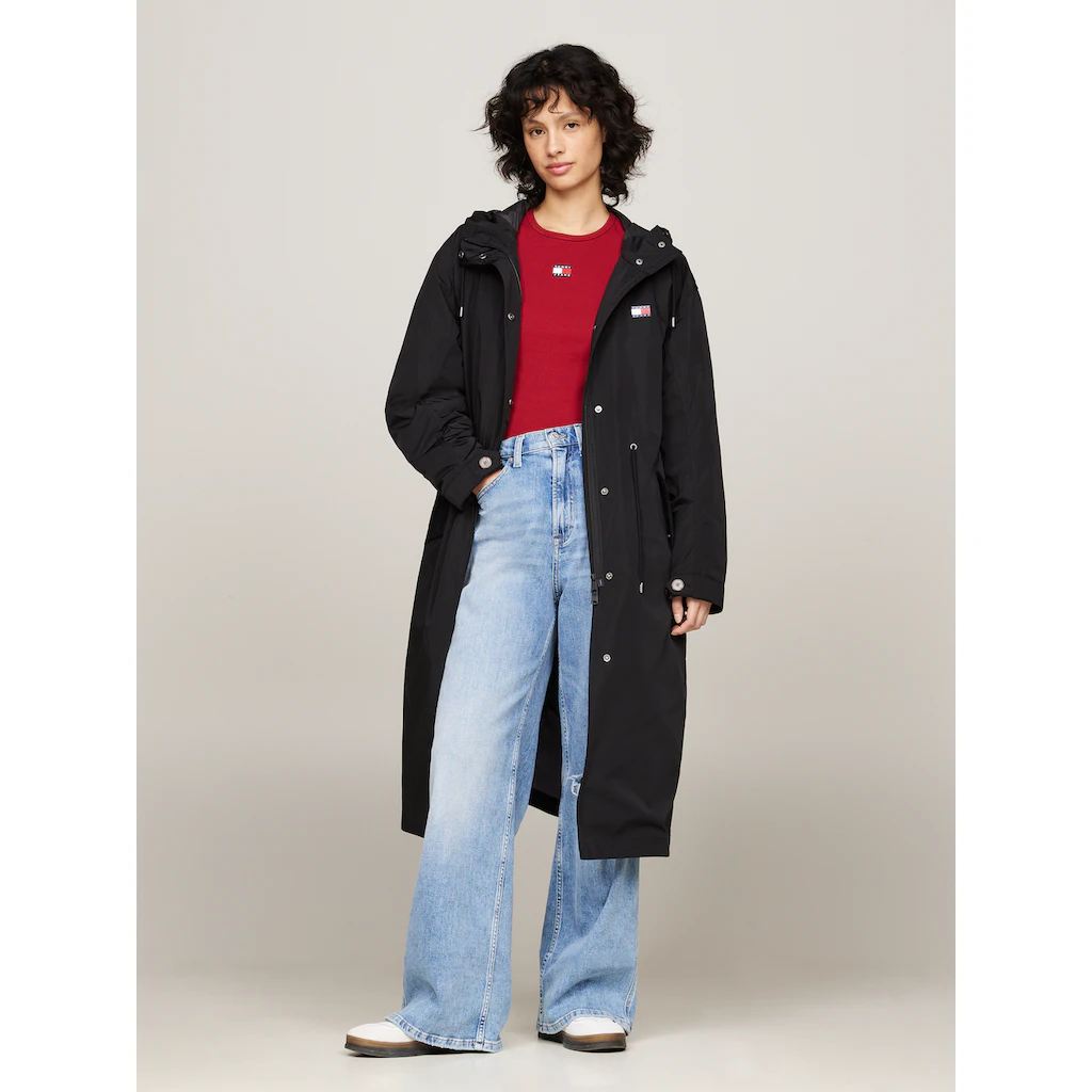 Tommy Jeans Trenchcoat »TJW 2 IN 1 TECHNICAL COAT« mit Logodruck
