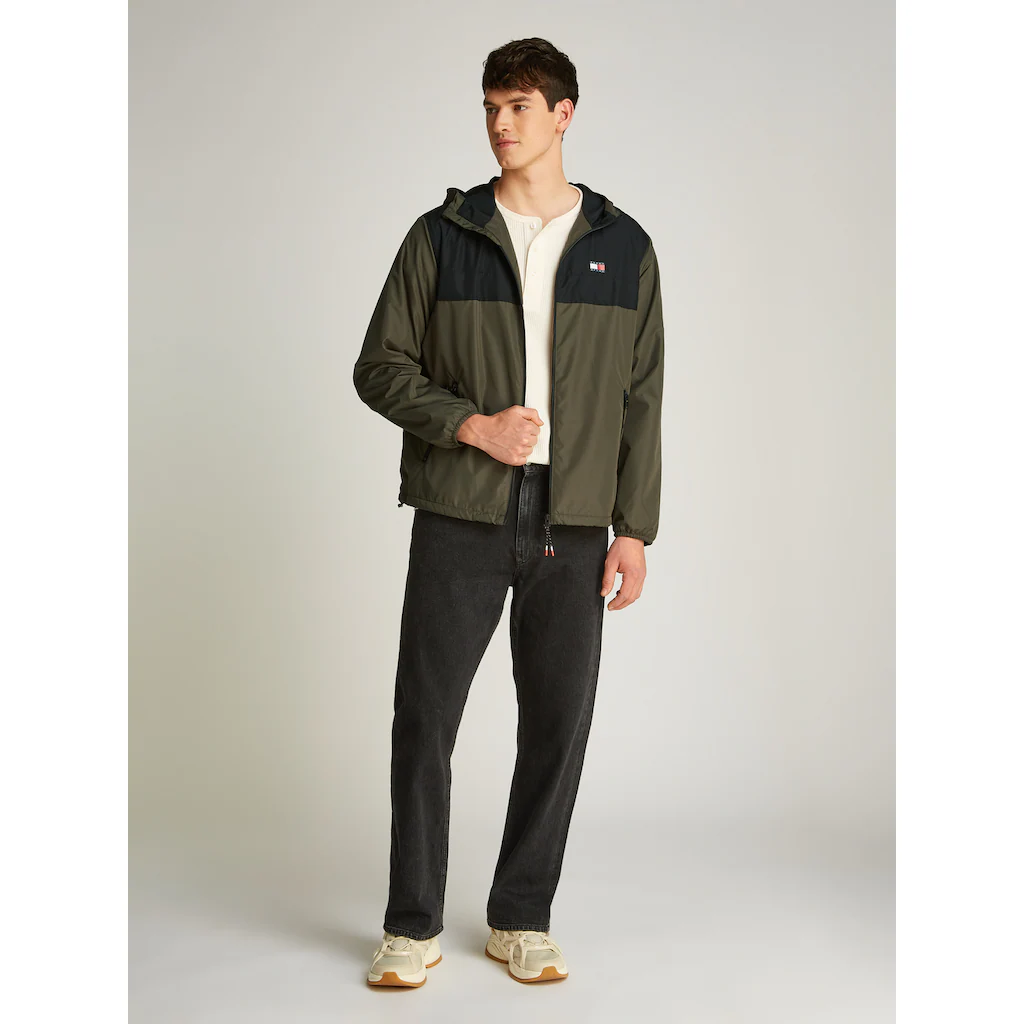 Tommy Jeans Windbreaker »TJM FLEECE LINED CHICAGO JACKET« Mit Kapuze Mit Fleece-Futter ▷ Kaufen