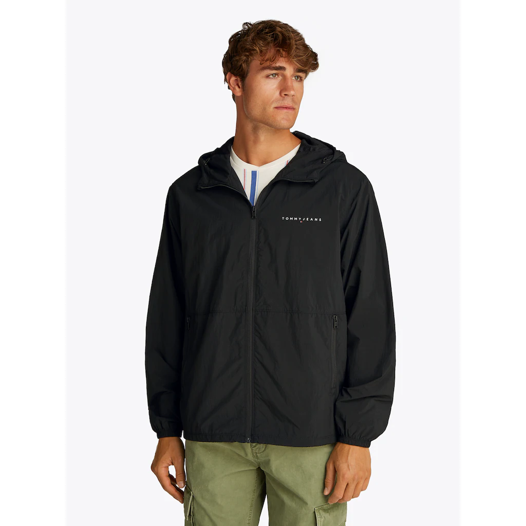 Tommy Jeans Windbreaker »TJM WINDBREAKER EXT« mit Kapuze Mit Rundhalsausschnitt ▷ für