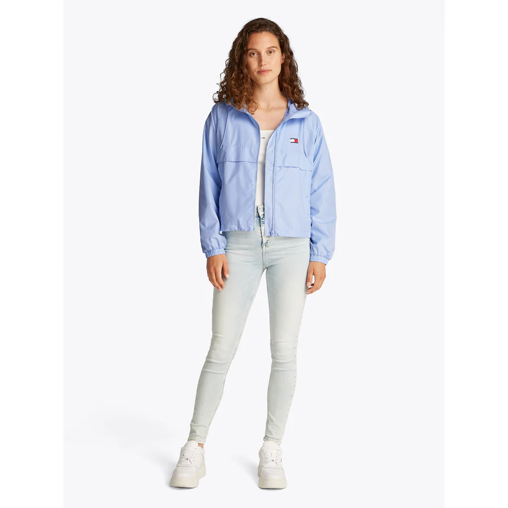 Tommy Jeans Windbreaker »TJW ESSENTIAL WINDBREAKER EXT« Mit Kapuze Mit Logodruck