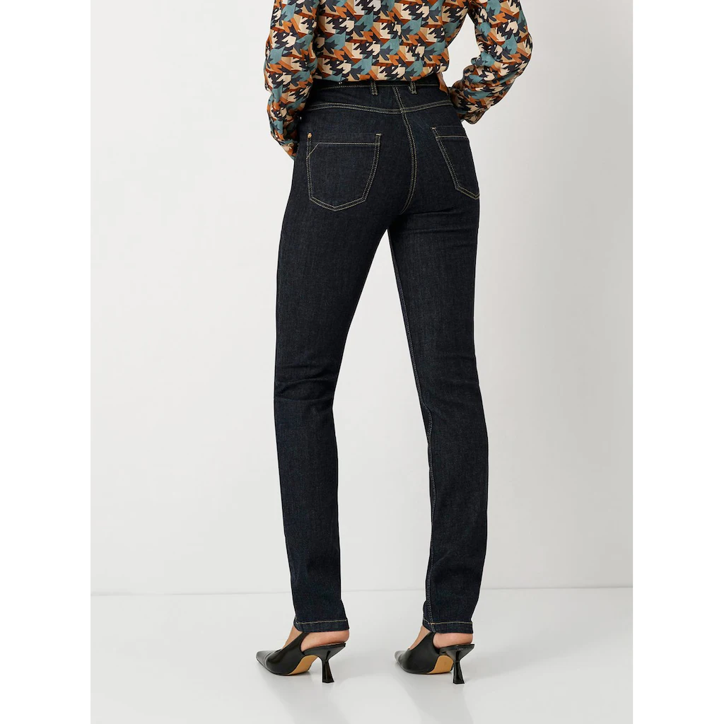 TONI Slim-fit-Jeans »be Loved« Mit Modischen Kontrastnähten