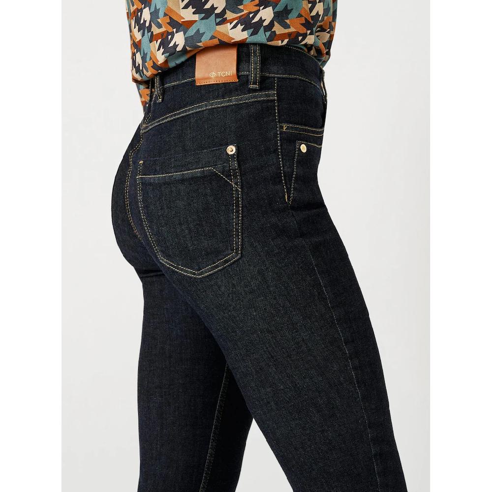 TONI Slim-fit-Jeans »be Loved« Mit Modischen Kontrastnähten
