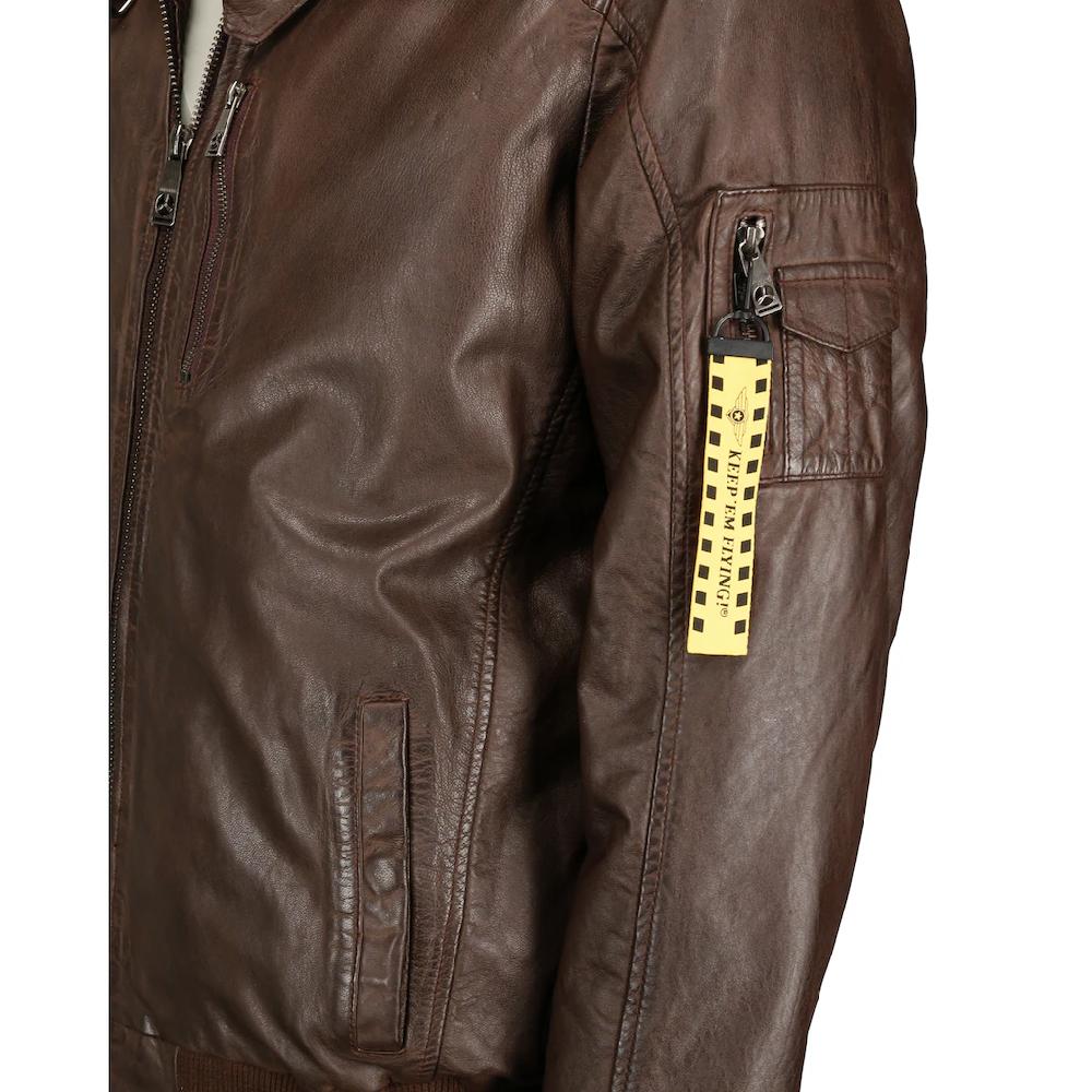 TOP GUN Lederjacke »TG20193144« ▷ Bestellen