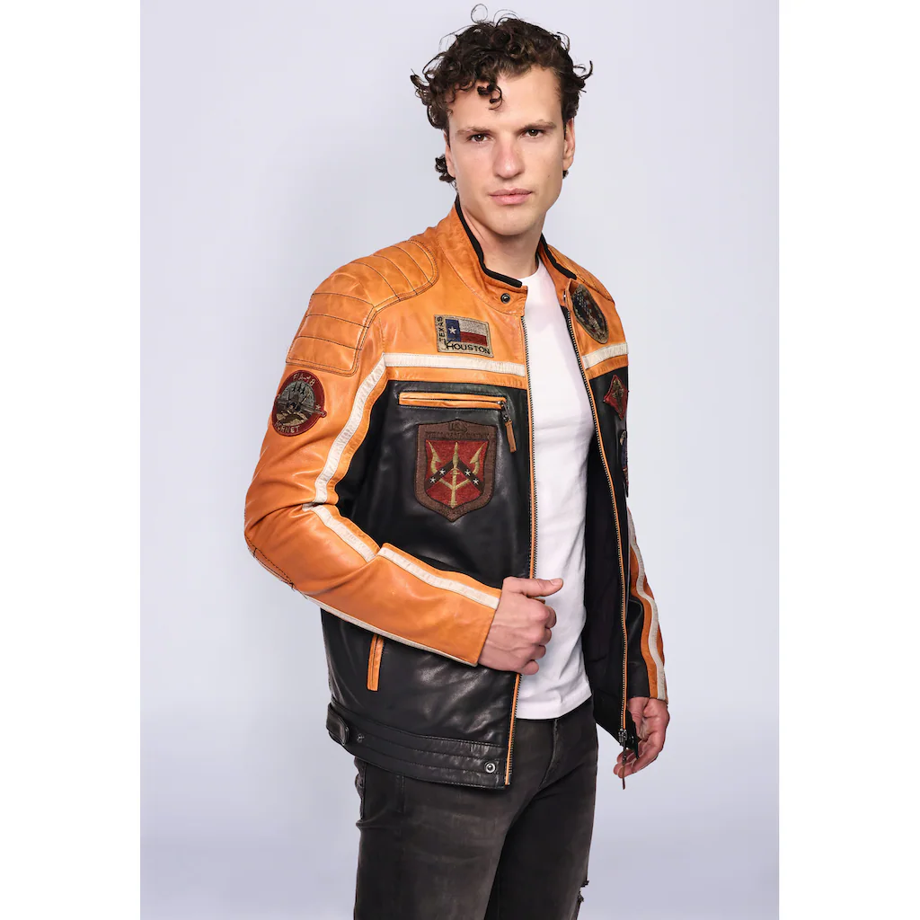 TOP GUN Lederjacke »TGJ1005« ▷ Für