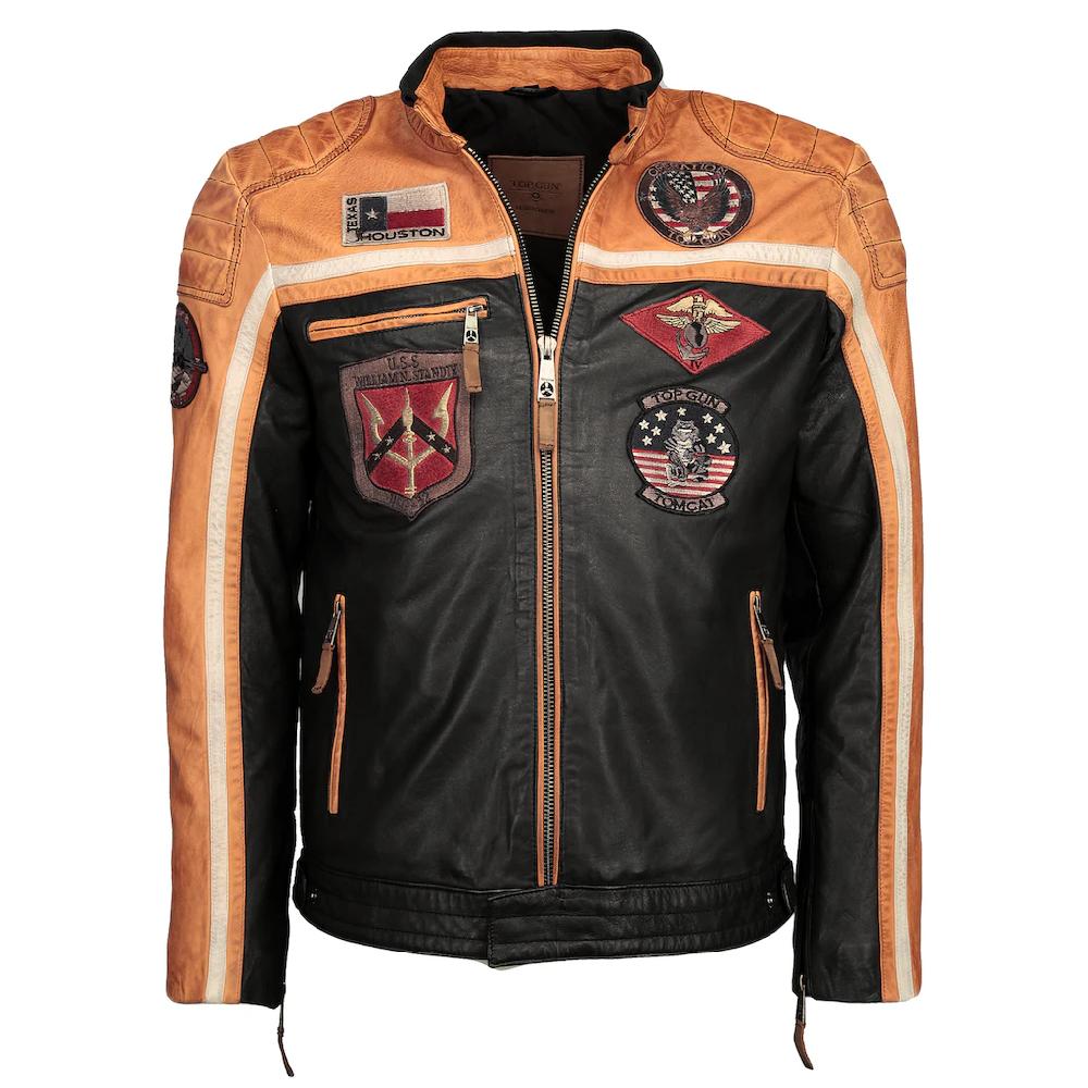 TOP GUN Lederjacke »TGJ1005« ▷ für