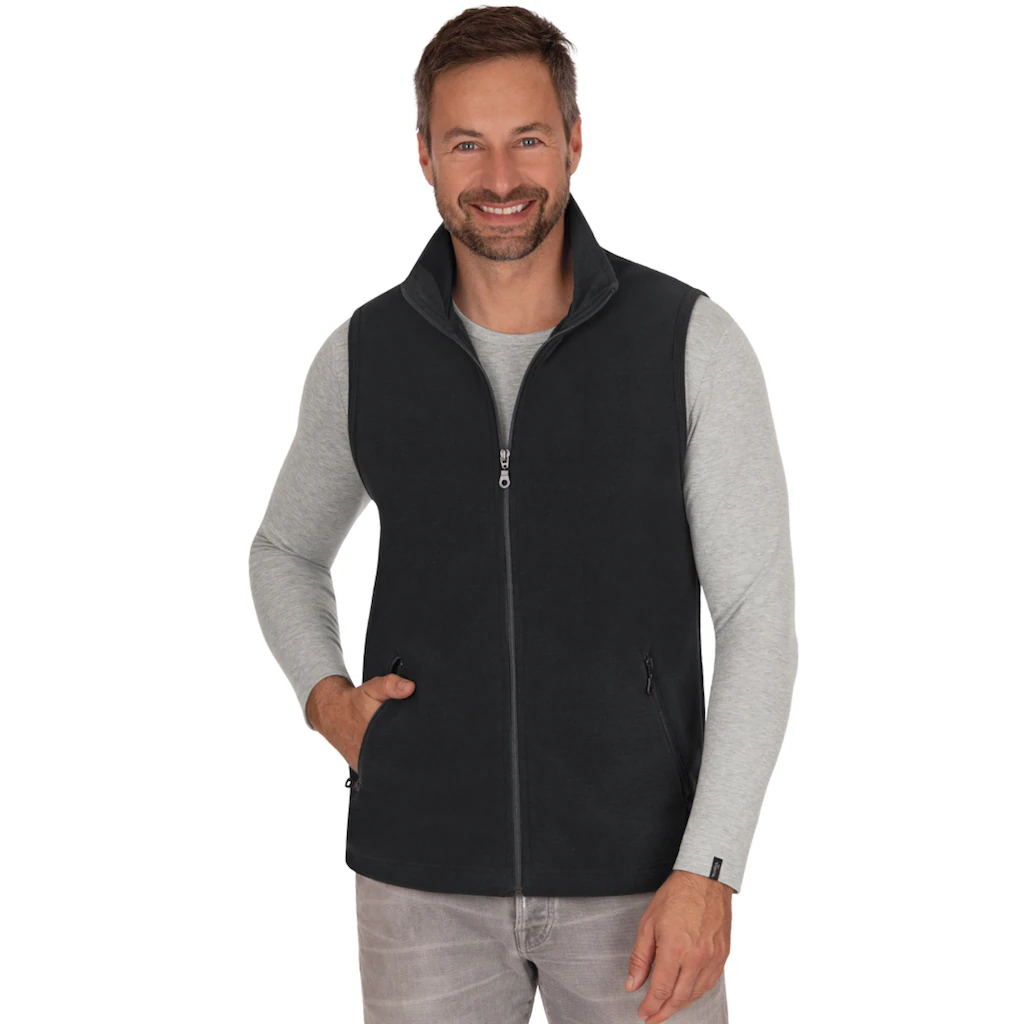 Trigema Fleeceweste mit Kordelzug und Stopper online kaufen