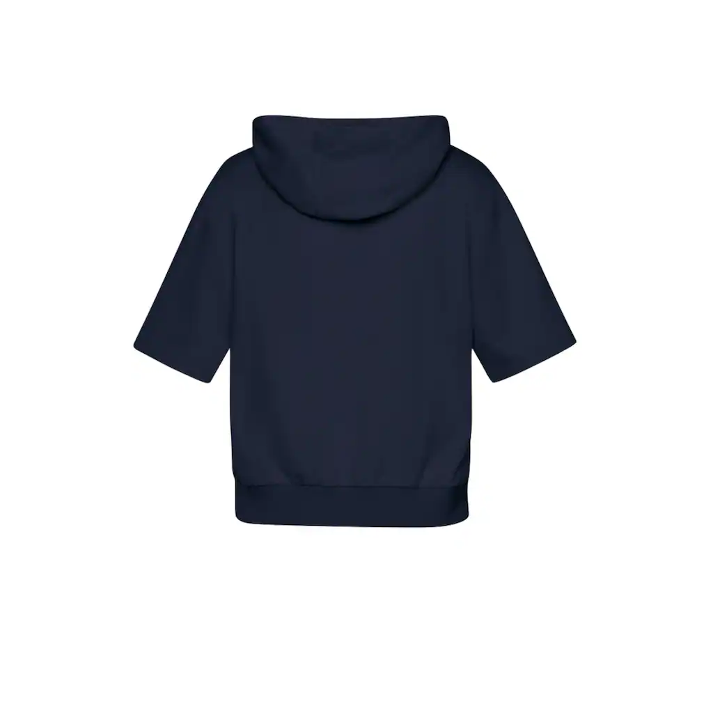Trigema Kapuzensweatshirt »TRIGEMA Kurzarm Cropped Hoodie«