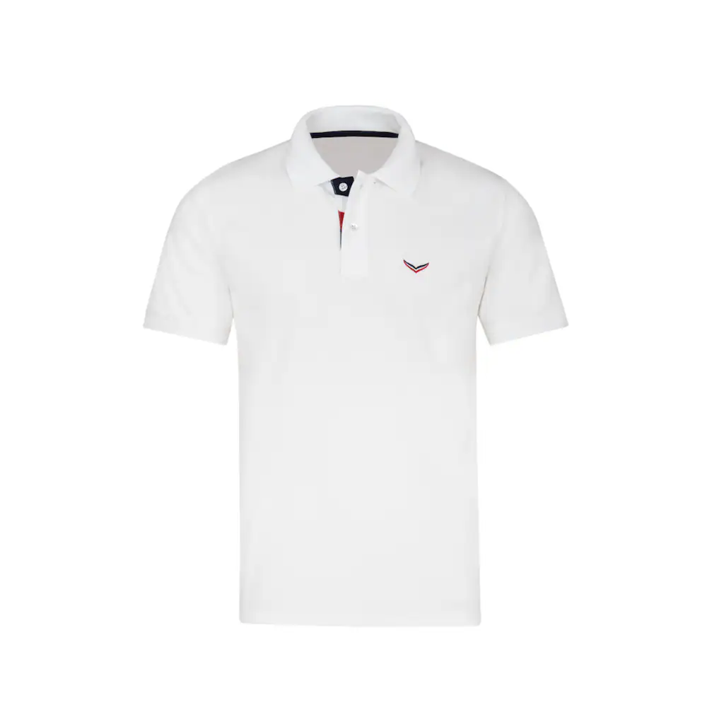Trigema Poloshirt »TRIGEMA Poloshirt Mit Dreifarbiger Knopfleiste« (1 Tlg.)