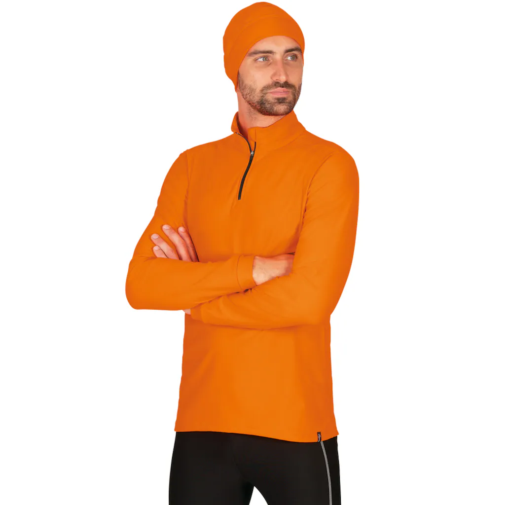Trigema Sweatshirt »TRIGEMA Langärmeliges Sportshirt mit Reißverschluss«