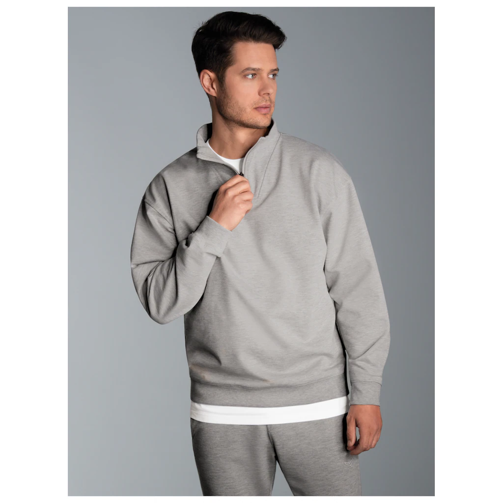Trigema Sweatshirt »TRIGEMA Troyer In Bequemer Sweat-Qualität« ▷ Bestellen