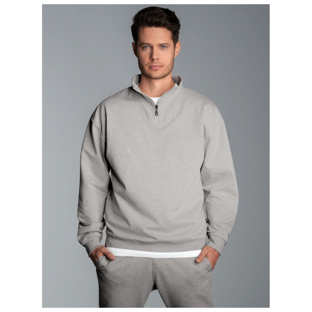 Trigema Sweatshirt »TRIGEMA Troyer in bequemer Sweat-Qualität« ▷ bestellen