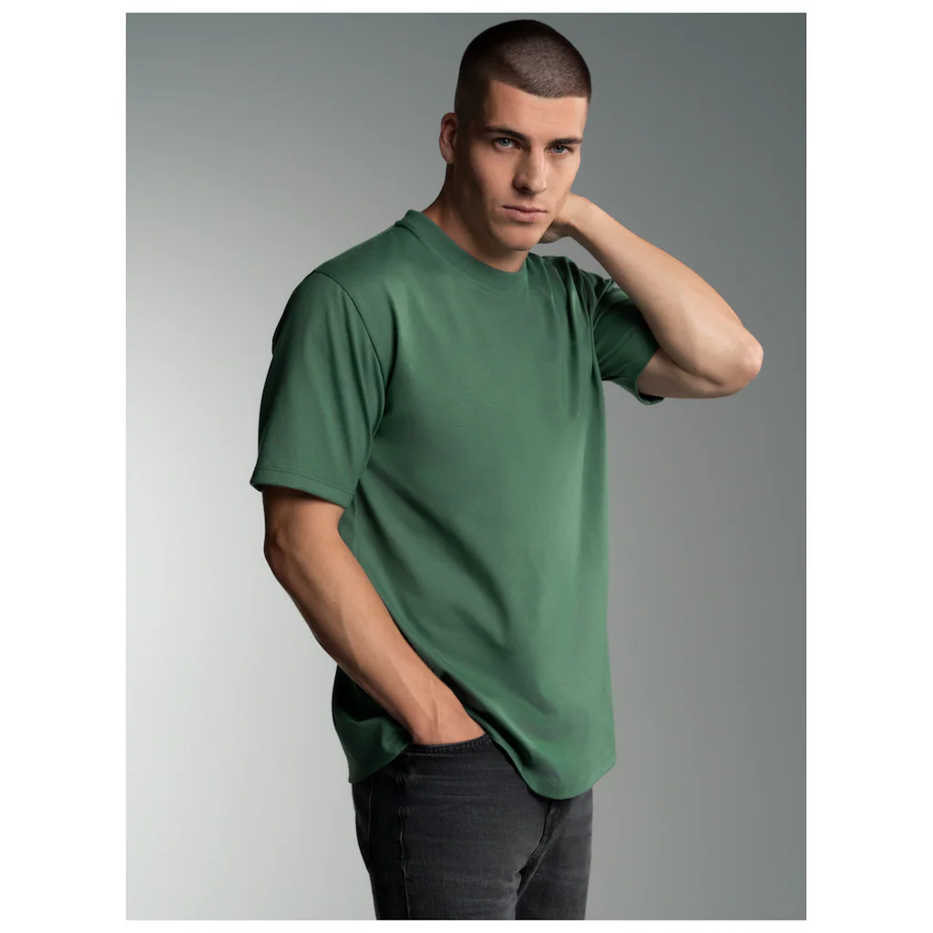 Trigema T-Shirt »TRIGEMA Heavy T-Shirt Aus 100% Recycelter Baumwolle« (1 Tlg.)