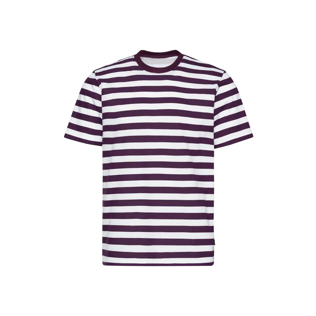 Trigema T-Shirt »TRIGEMA Heavy T-Shirt Mit Ringelmuster« (1 Tlg.)