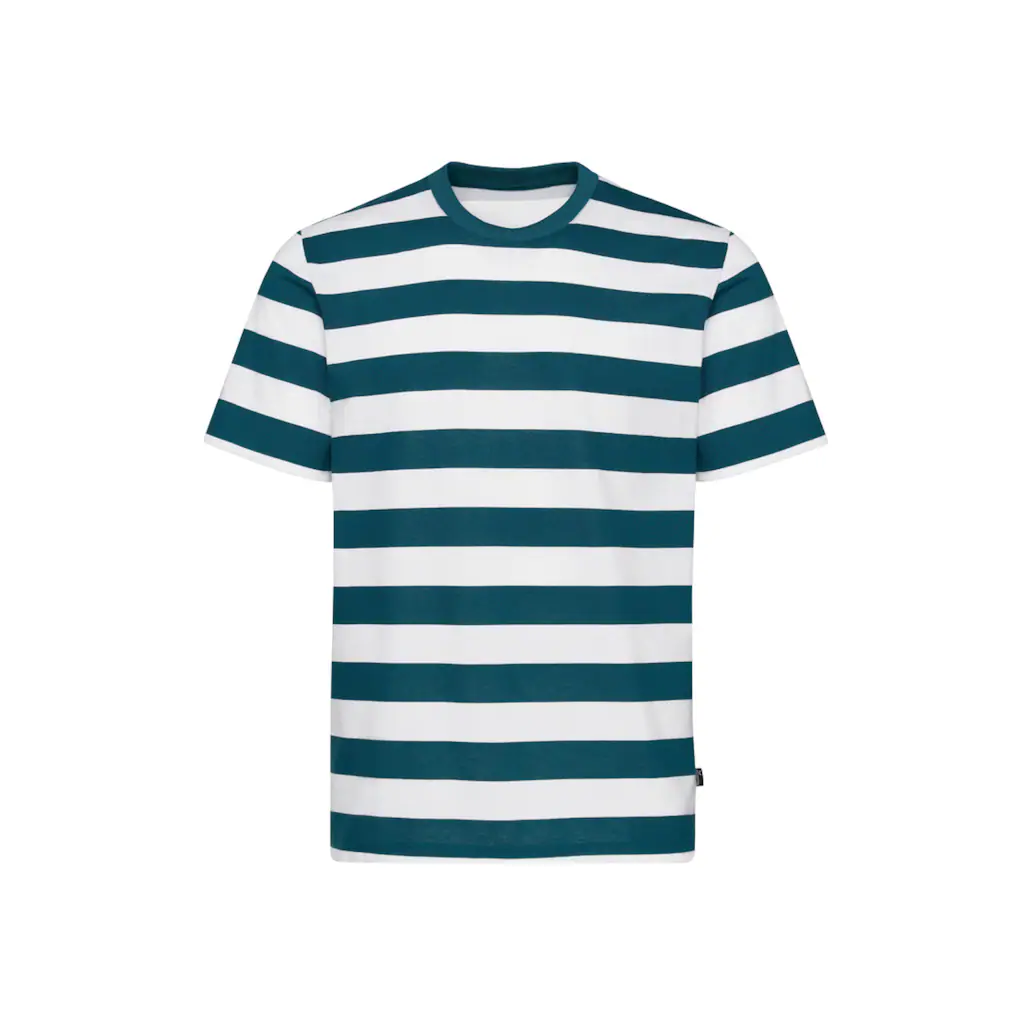 Trigema T-Shirt »TRIGEMA Heavy T-Shirt Mit Ringelmuster« (1 Tlg.)