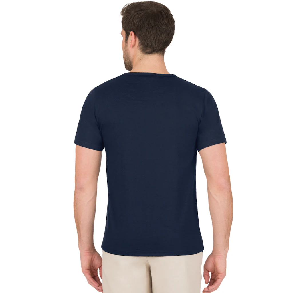 Trigema T-Shirt »TRIGEMA V-Shirt Aus 100% Bio-Baumwolle (kbA)« (1 Tlg.)