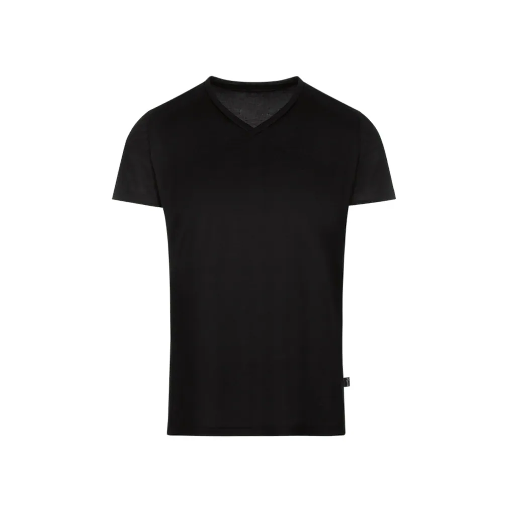 Trigema T-Shirt »TRIGEMA V-Shirt Aus 100% Lyocell« (1 Tlg.)