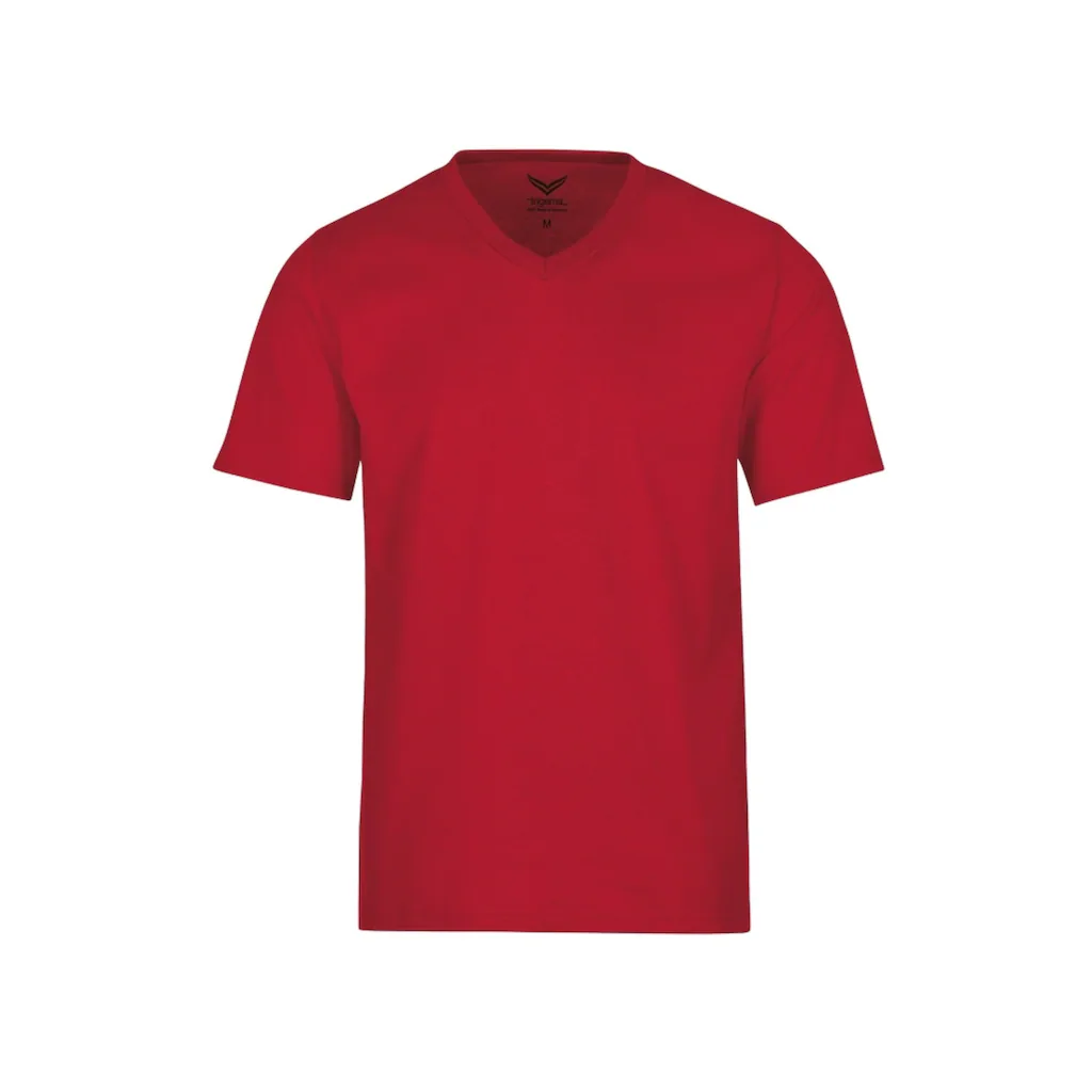 Trigema T-Shirt »TRIGEMA V-Shirt DELUXE« (1 Tlg.)