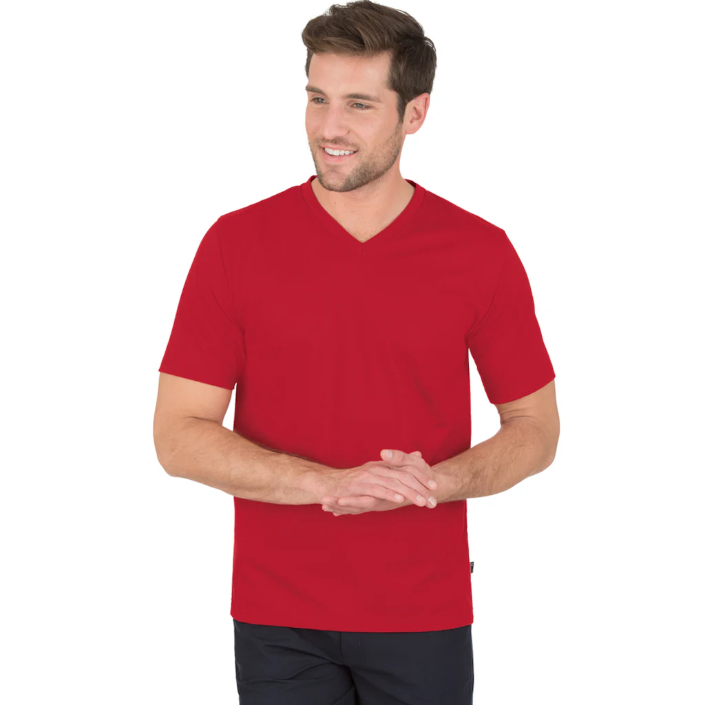 Trigema T-Shirt »TRIGEMA V-Shirt DELUXE« (1 tlg.)